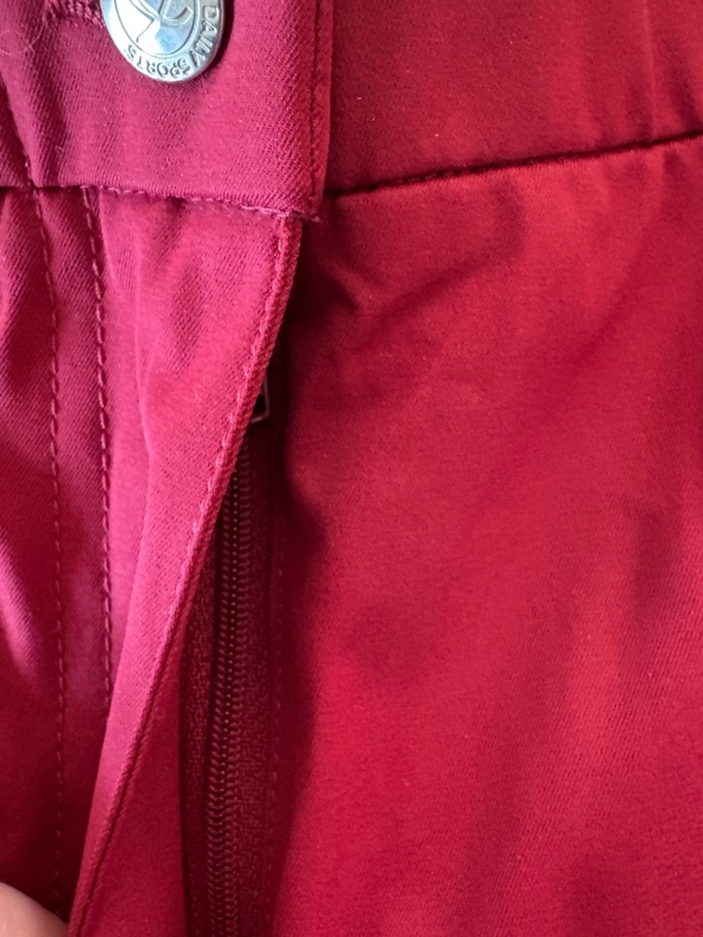 Daily Sports Lyric Umbria Red Performance Golf Trousers Size 6 - Picture 12 of 14